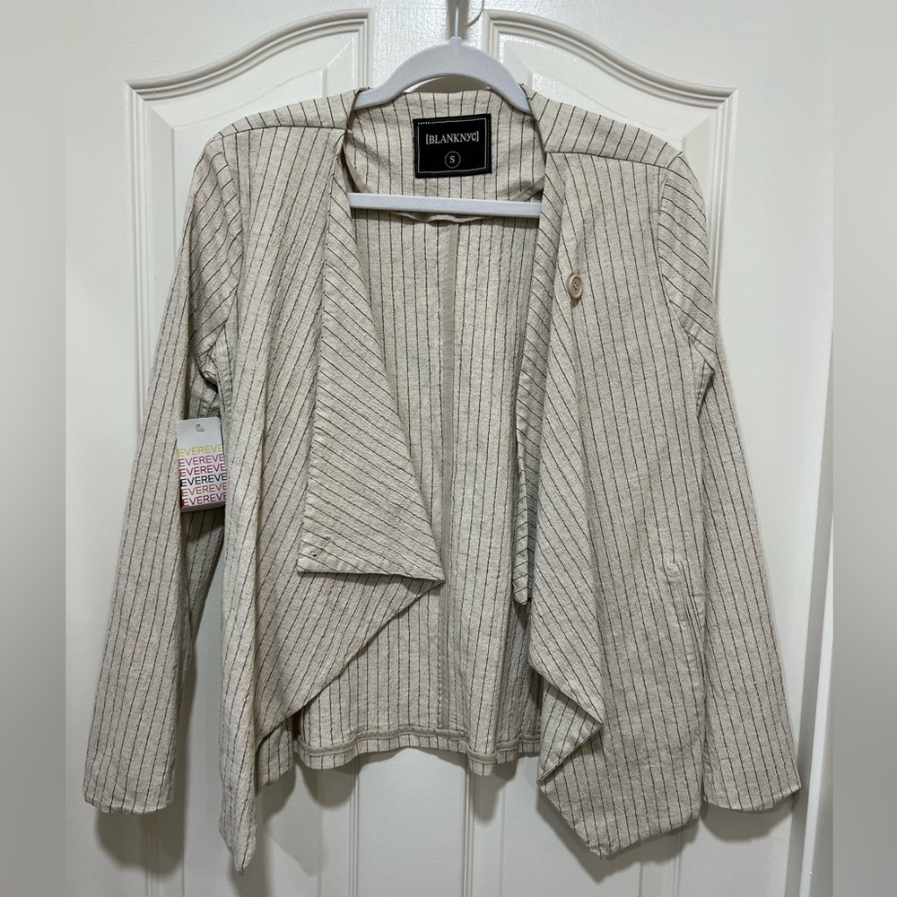 Blank NYC Linen Jacket NWT